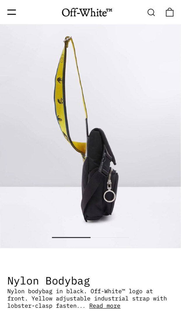 Off white body bag on sale