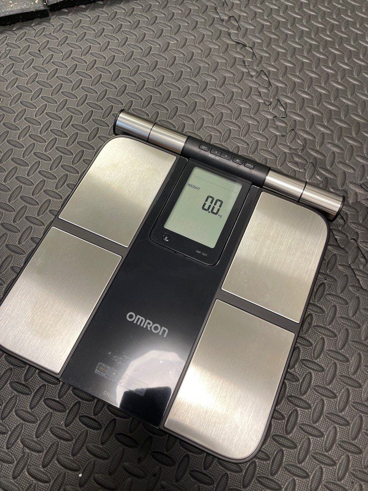 Omron HBF 702T Digital Body Composition Monitor, Silver