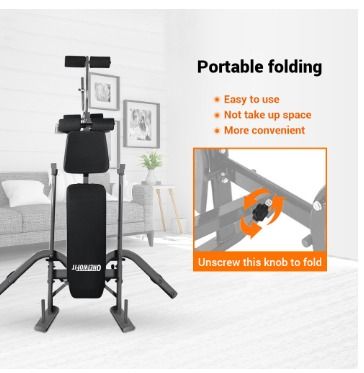 Folding home gym equipment online