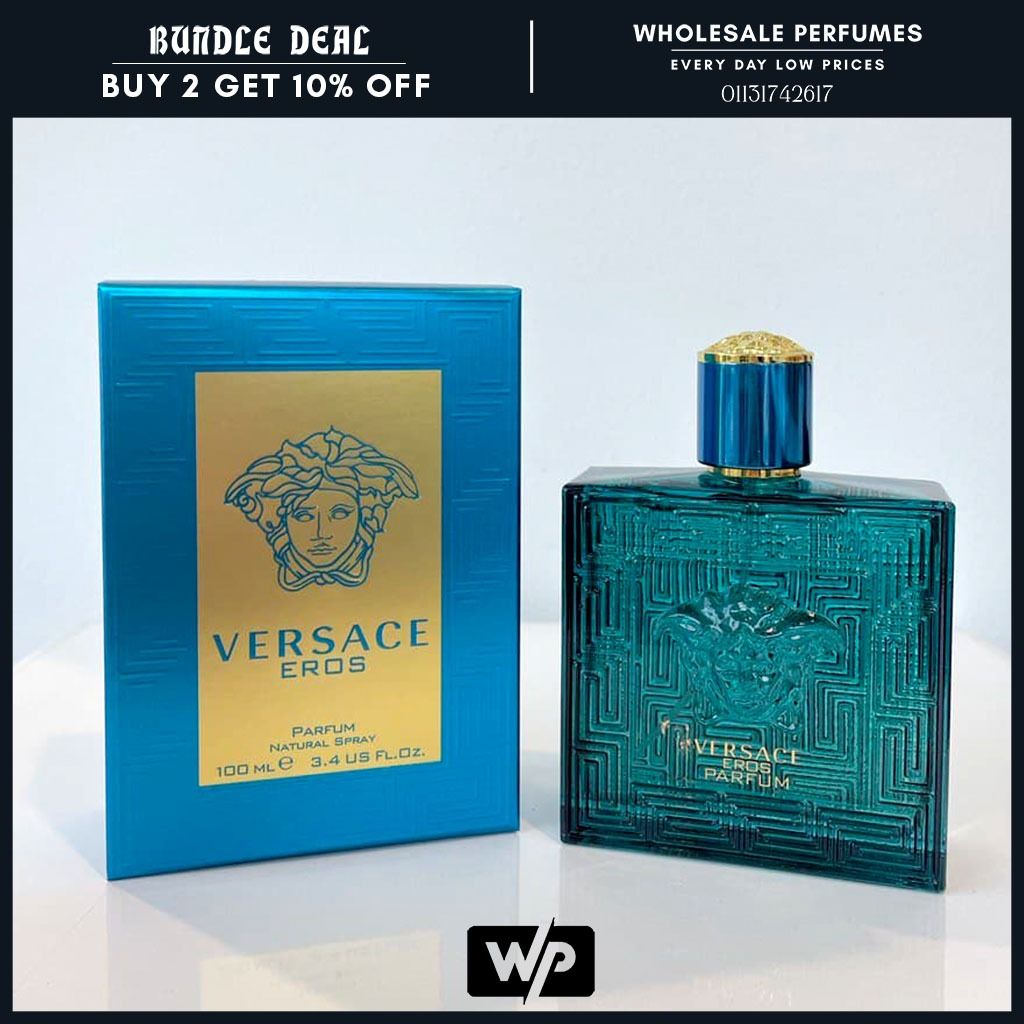[ORIGINAL] VERSACE EROS PARFUM 100ML FOR MEN, Beauty & Personal Care