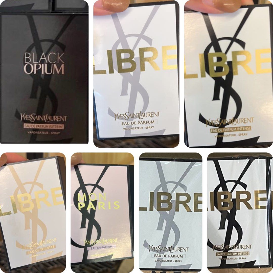 💯ORIGINAL] YSL women perfume vial -TOP 7 series -ready stock