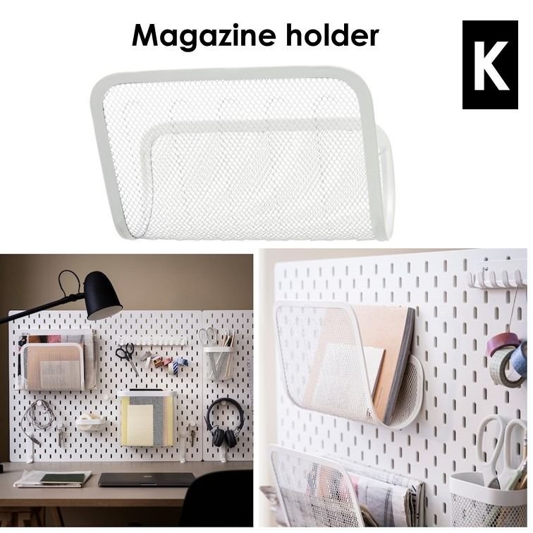 Part 2 >ikea Pegboard Accessories Organizer Kit Pegboard Basket Set