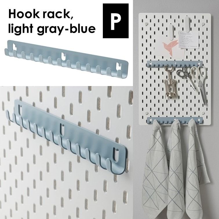 Part 2 >ikea Pegboard Accessories Organizer Kit Pegboard Basket Set