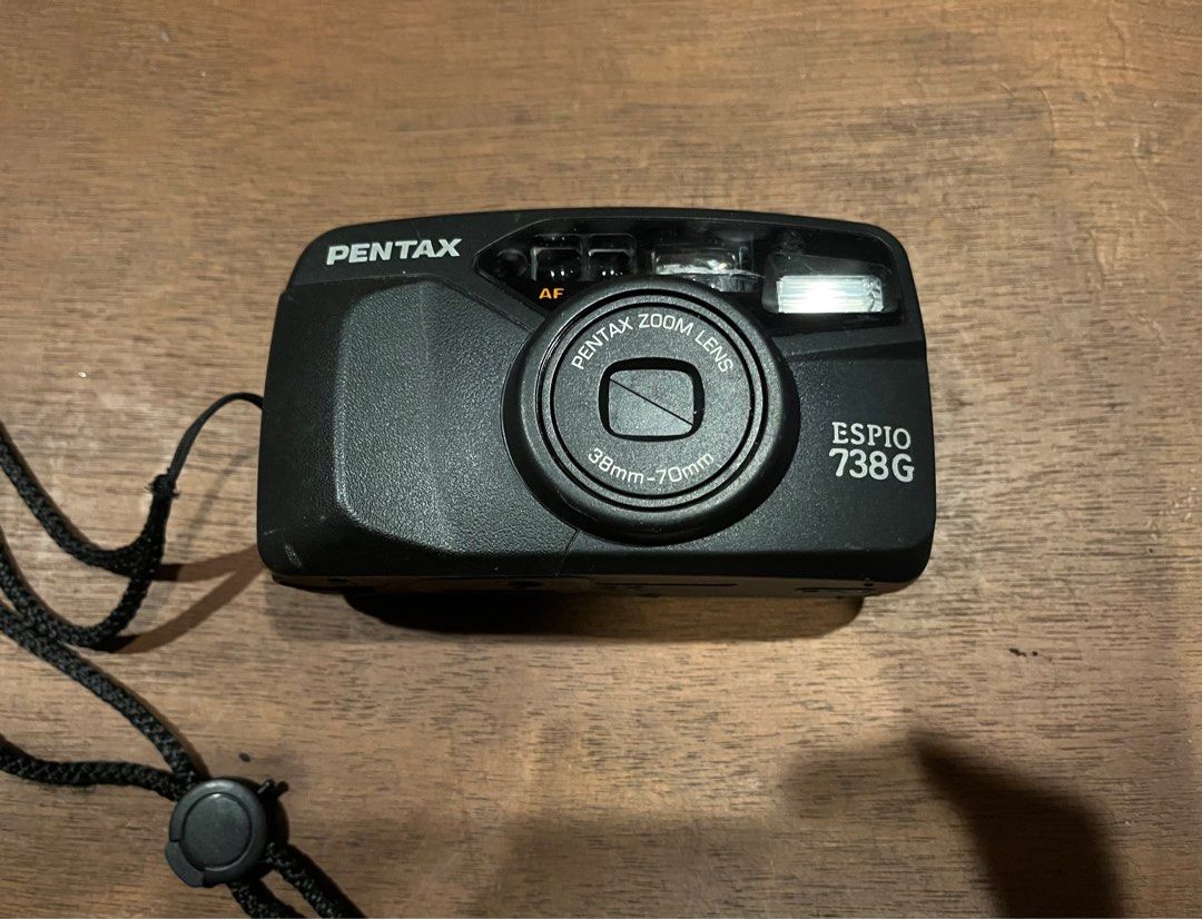PENTAX ESPIO 738 G 35mm Compact Film Point & Shoot, Photography, Cameras on Carousell