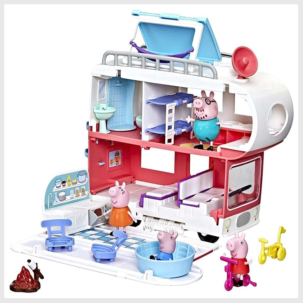Peppa Pig Peppa's School Playgroup Playset 🐷 Let Your Little One Enjoy A Full School Day With Peppa Pig! This Fun Playset Comes With Speech And Sounds To Bring Peppa's Classroom To