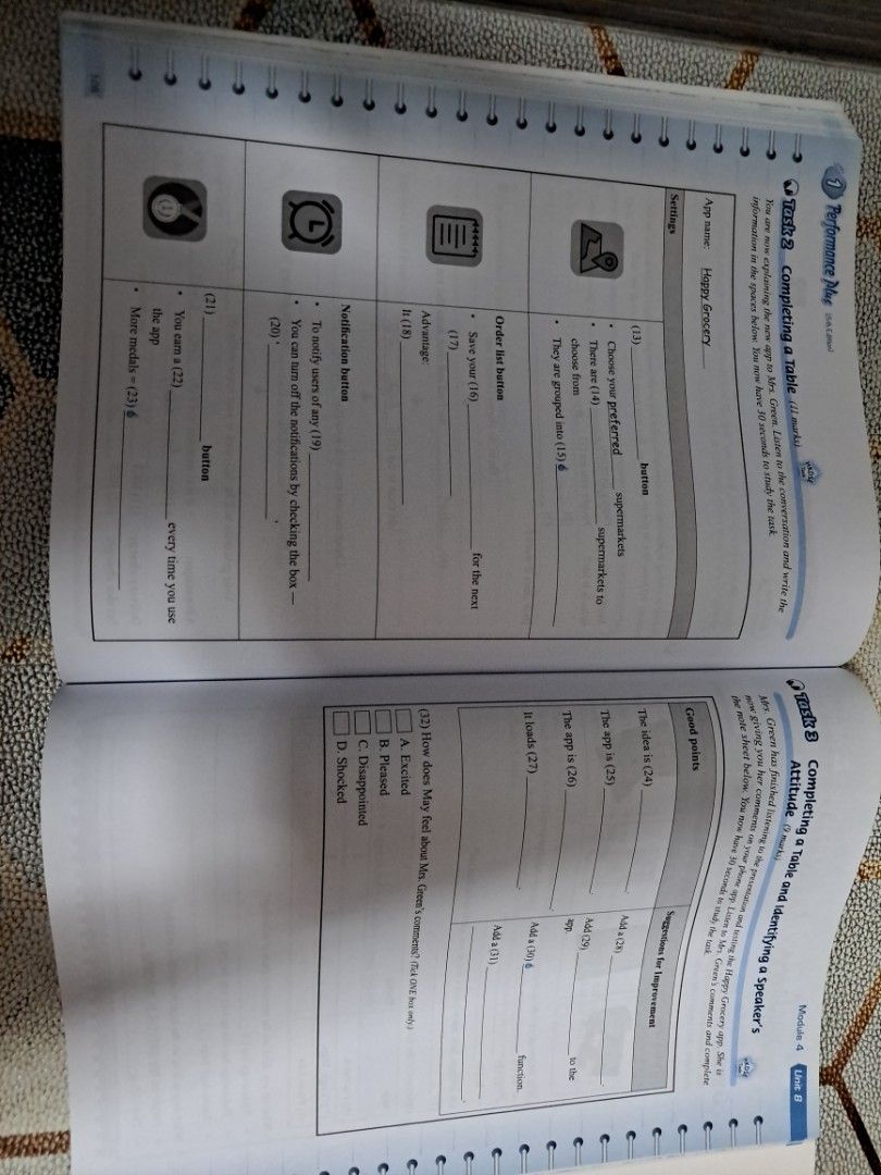 Performance plus task based listening 1 （分類：教科書）位於 Hong Kong。 由 4734890b68482 提交（商品編號 1242435102，圖片 3）。簡介： 只淨灰色嗰本未做同書幾頁未做，。