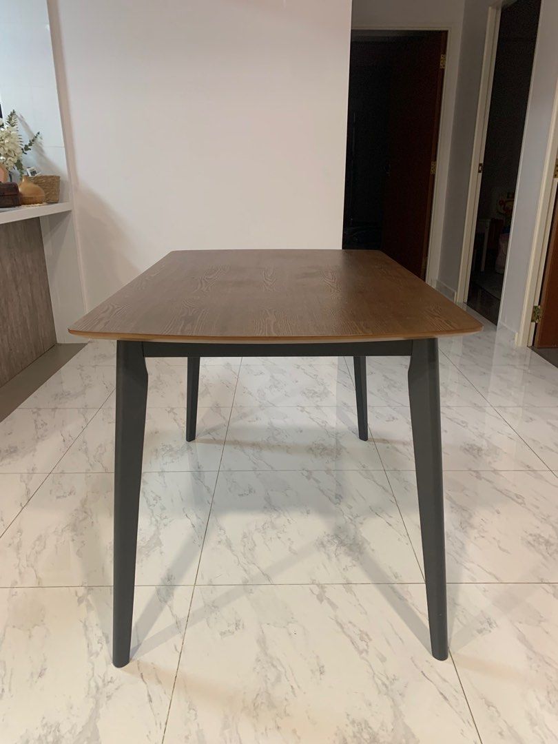 Picket & Rail dining table, Furniture & Home Living, Furniture, Tables