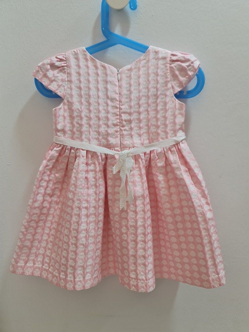 Baby Pink Formal Coat dress