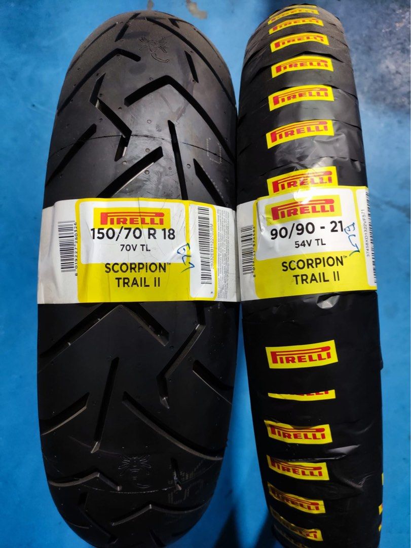PIRELLI SCORPION TRAIL 2, Motorcycles, Motorcycle Accessories on Carousell