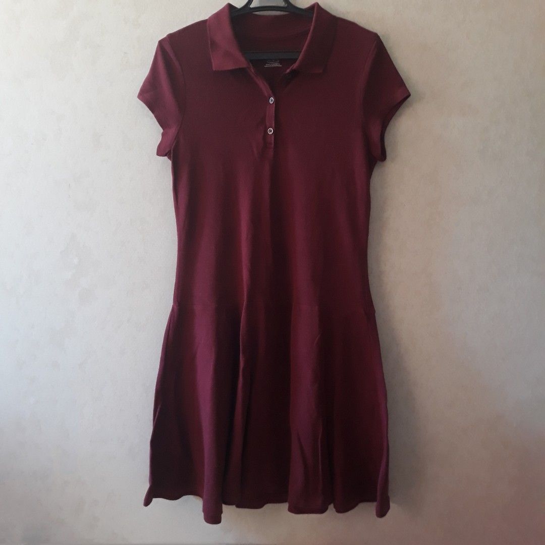 Place Polo Dress - Rubine (Category: Dresses) located in Rizal. Submitted by ren_08 (Listing ID 1242399334, Image 1). Description: Excellent used condition, like new Fits 12-14Y.