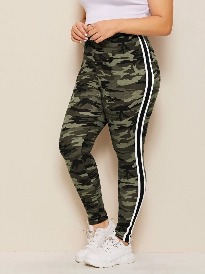 White camo sales leggings forever 21
