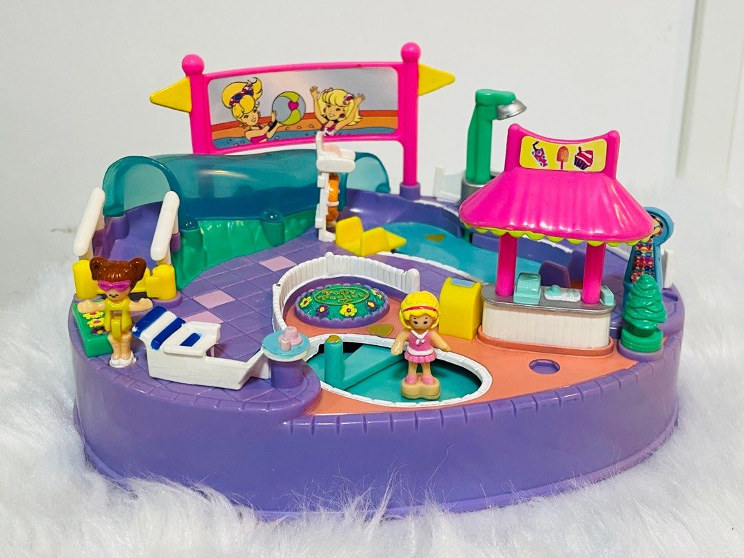 Polly pocket pool party, Hobbies & Toys, Toys & Games on Carousell