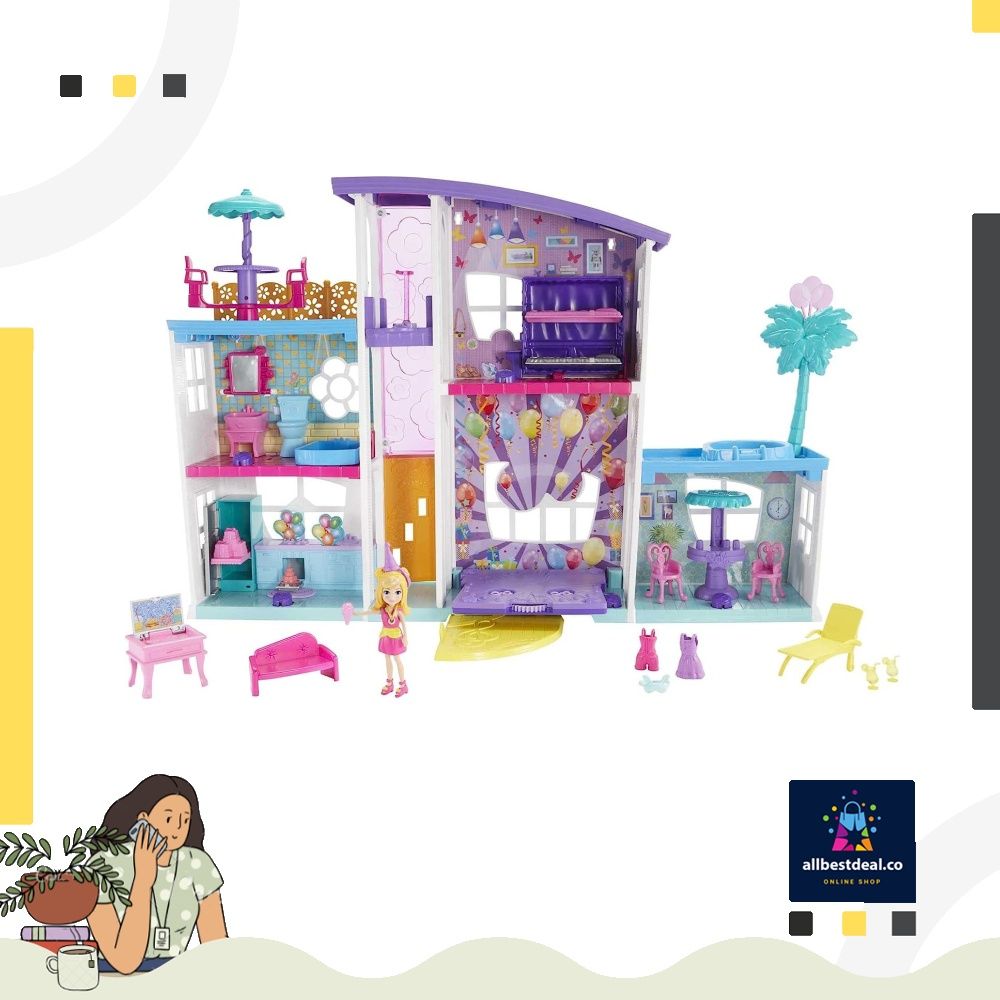 Polly pocket playhouse store