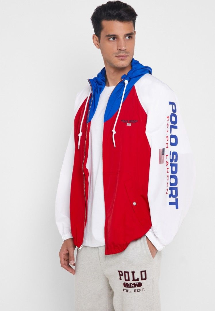 Polo ralph lauren polo sport zip hooded windbreake shop