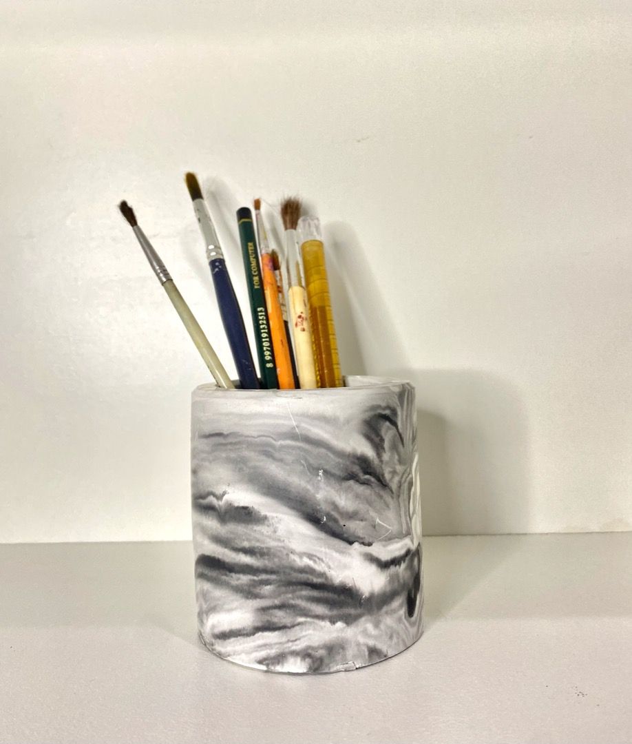 Marble labyrinth pencil case