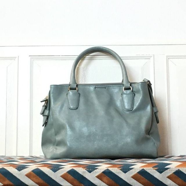 Light blue satchel handbag store