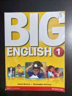 Preloved big english 1 workbook dan studentbook