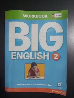 Preloved big english 2 workbook dan studentbook