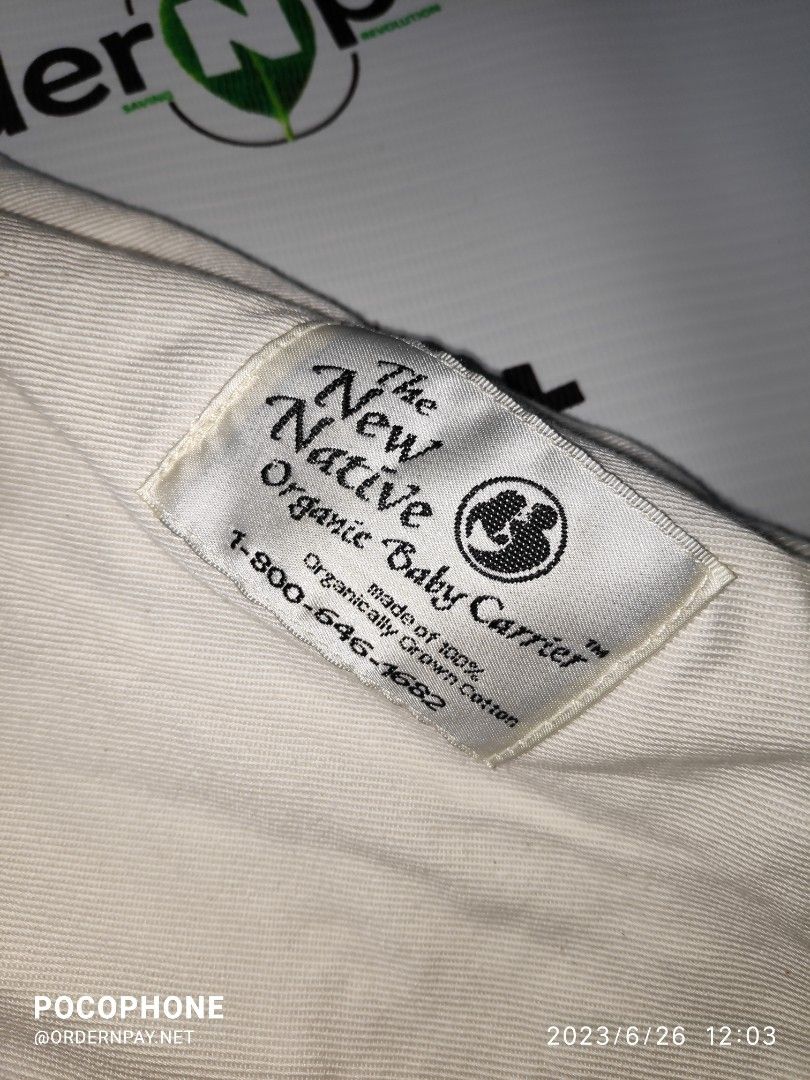 New native organic baby carrier shop