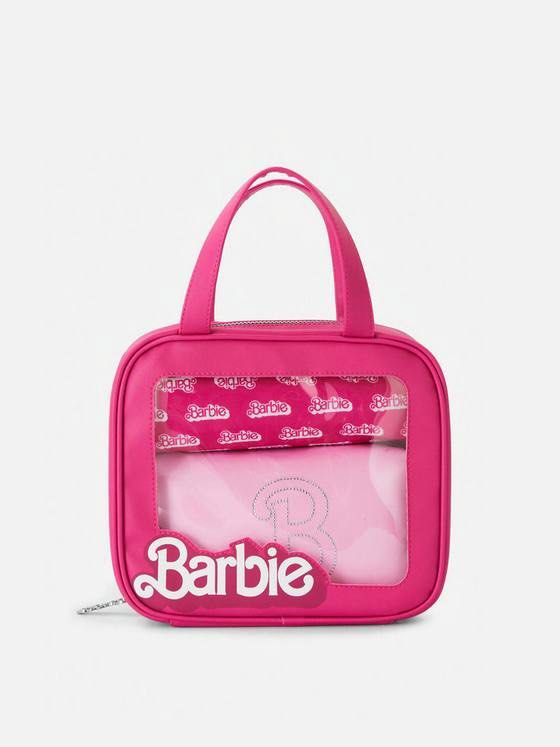 Barbie cosmetic sale bag
