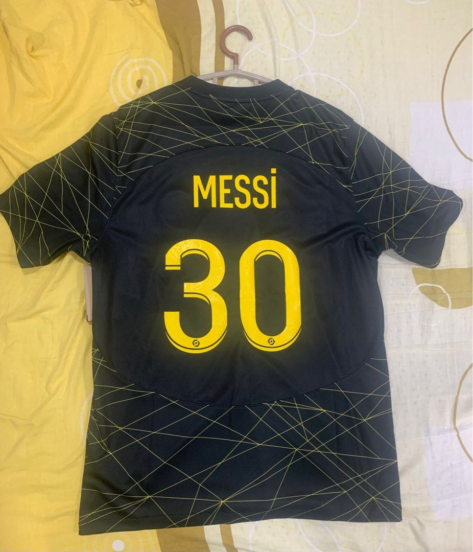 Jordan Paris Saint-Germain 2022-2023 Lionel Messi #30 Fourth Replica Jersey