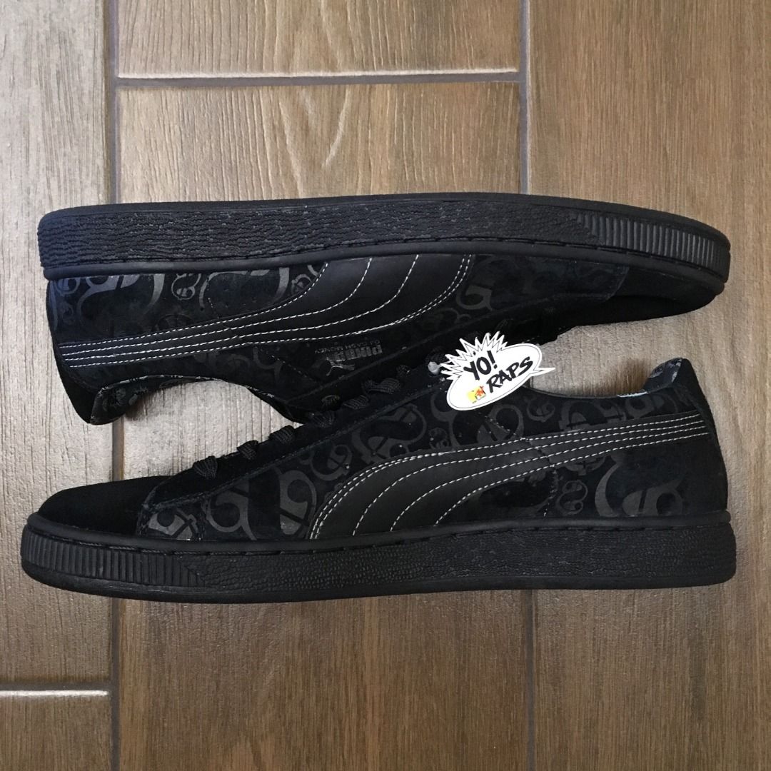 PUMA x YO MTV RAPS Cash Money Unreleased Suede Black Black UK9 US10