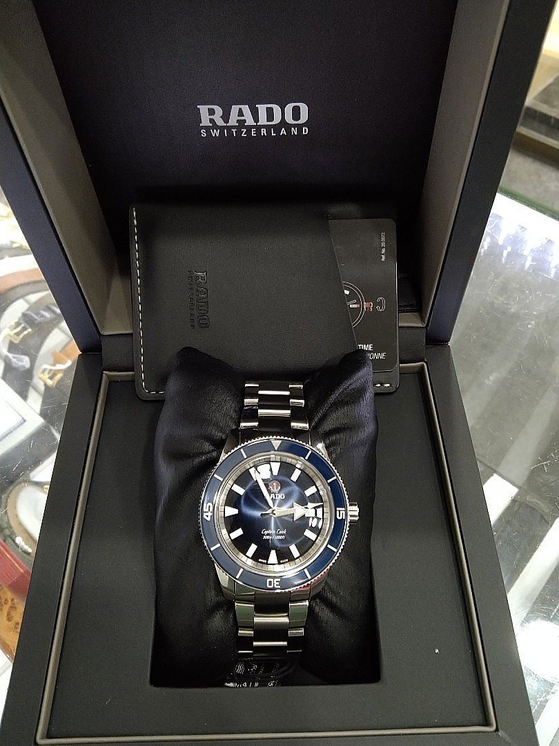 Rado captain hotsell cook 45mm