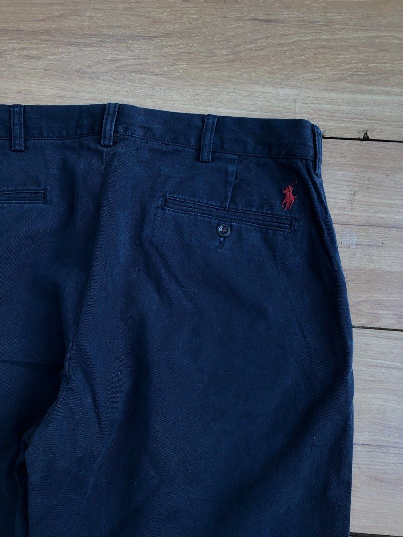 Navy blue polo pants deals