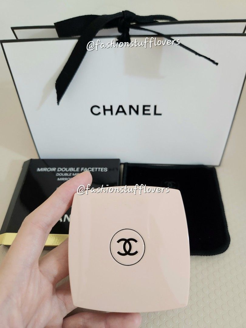 READY STOCK Chanel mirror duo double facettes ballerina pink immortelle  purple lilac
