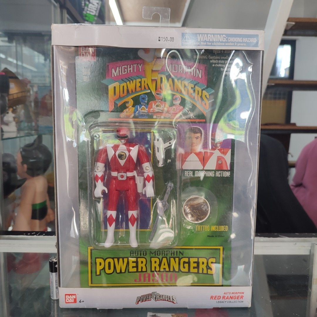 Power rangers best sale legacy toys 2018