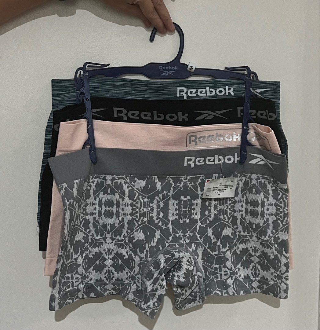 Reebok Boyleg panty Medium 4pcs, Women's Fashion, Activewear on