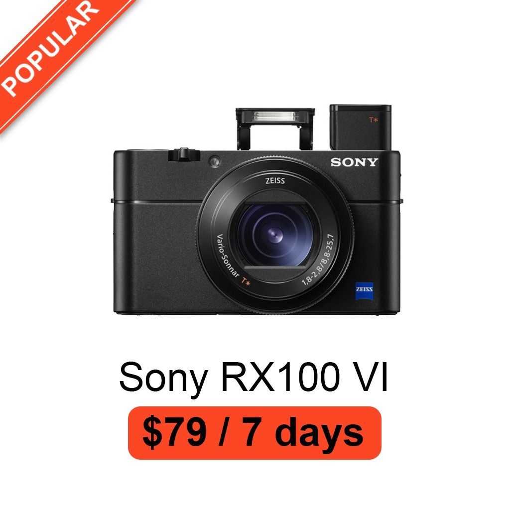 [Rent] Compact Cameras | Sony RX100V | Sony RX100VI | Sony RX100VII ...