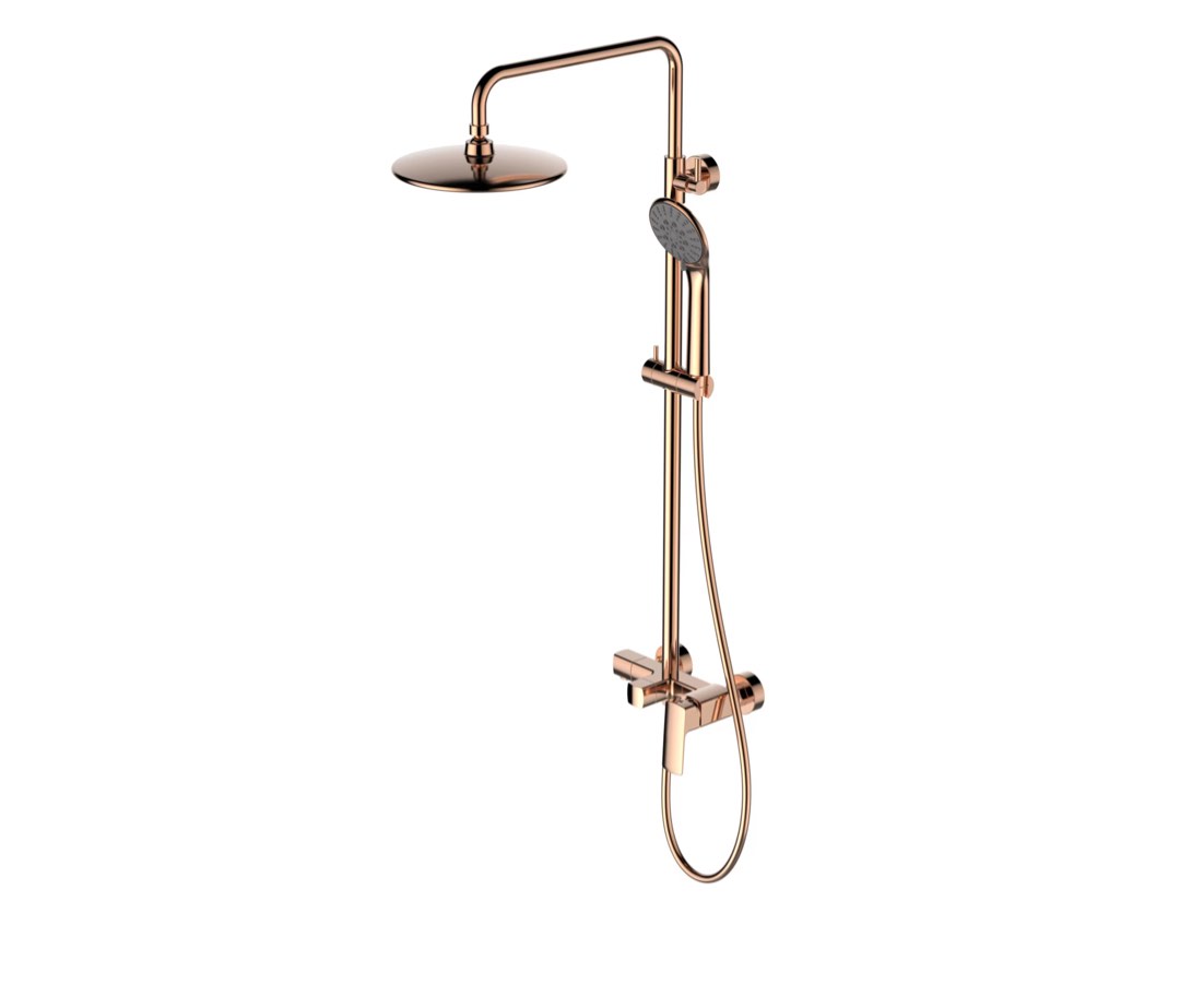 Rose Gold Rain Shower, Furniture & Home Living, Bathroom & Kitchen