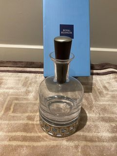 Royal Selangor pewter decanter for hard liquor bottle