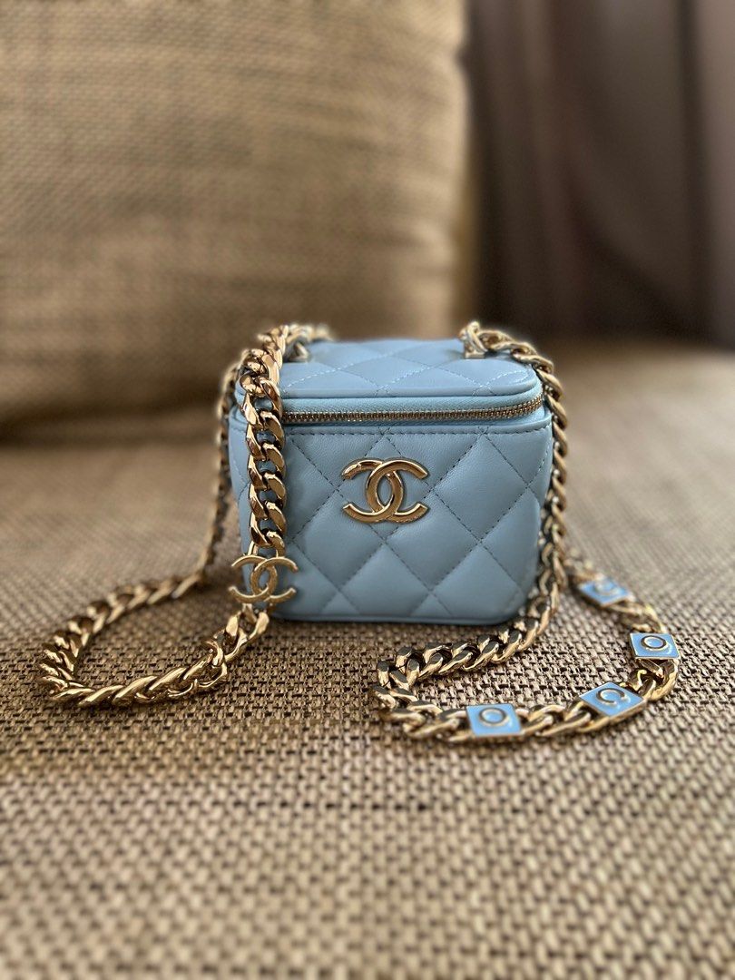 Chanel blue sale online