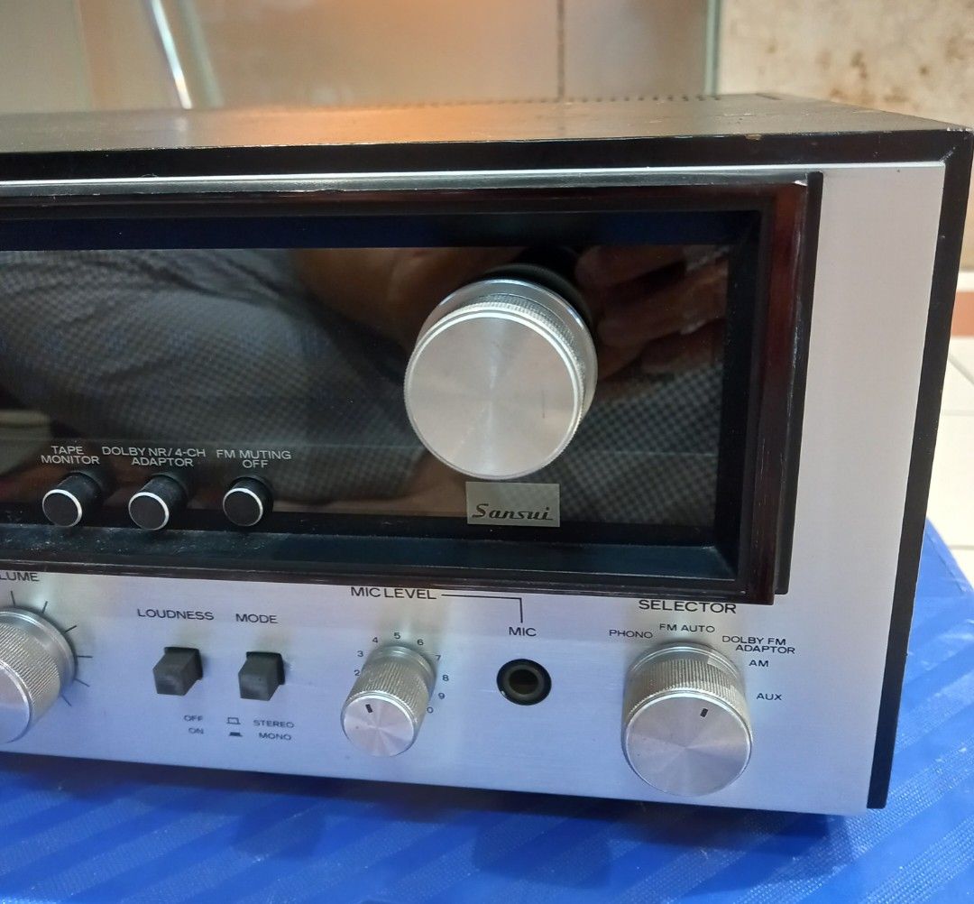 Sansui AM/FM Stereo Receiver Amplifier Model 6060...Gd working, Audio ...