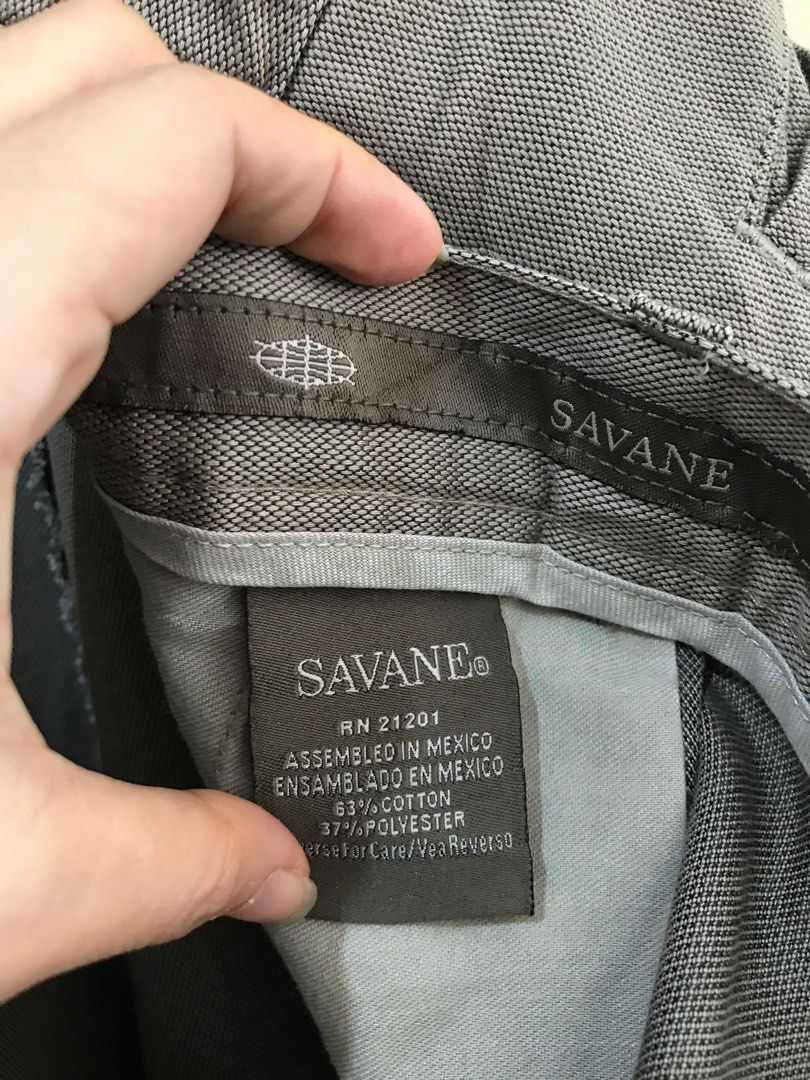 Savane Pleated Men s Pants size 38 Men s Fashion Bottoms