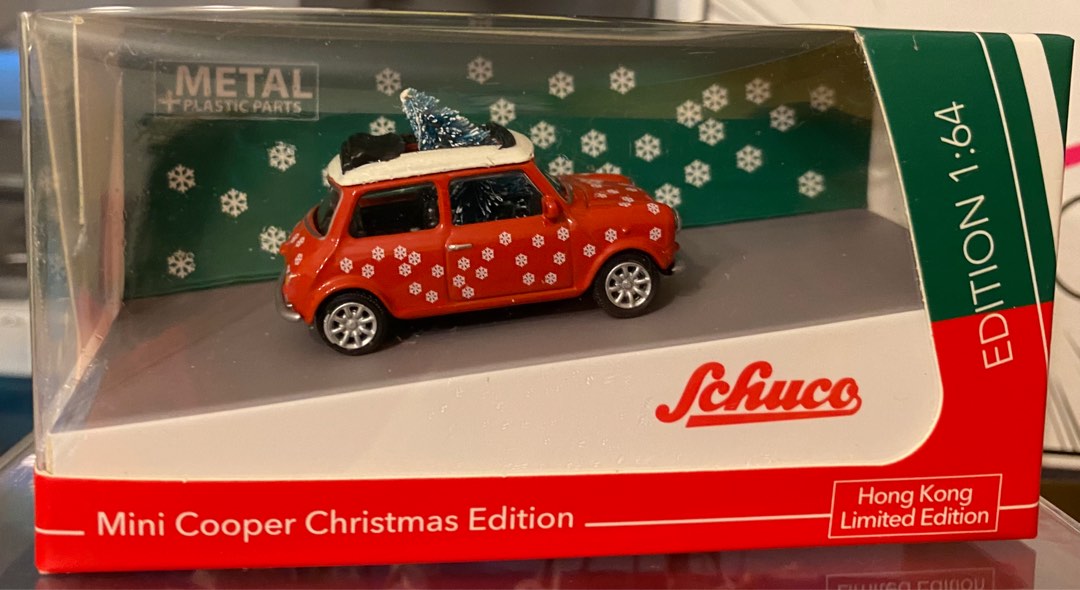 Schuco 1/64 Mini Cooper Christmas Edition 聖誕特別版$95 預備聖誕