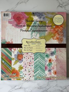  Recollections Cardstock Red 5 Shades 50 Sheets 8.5x11