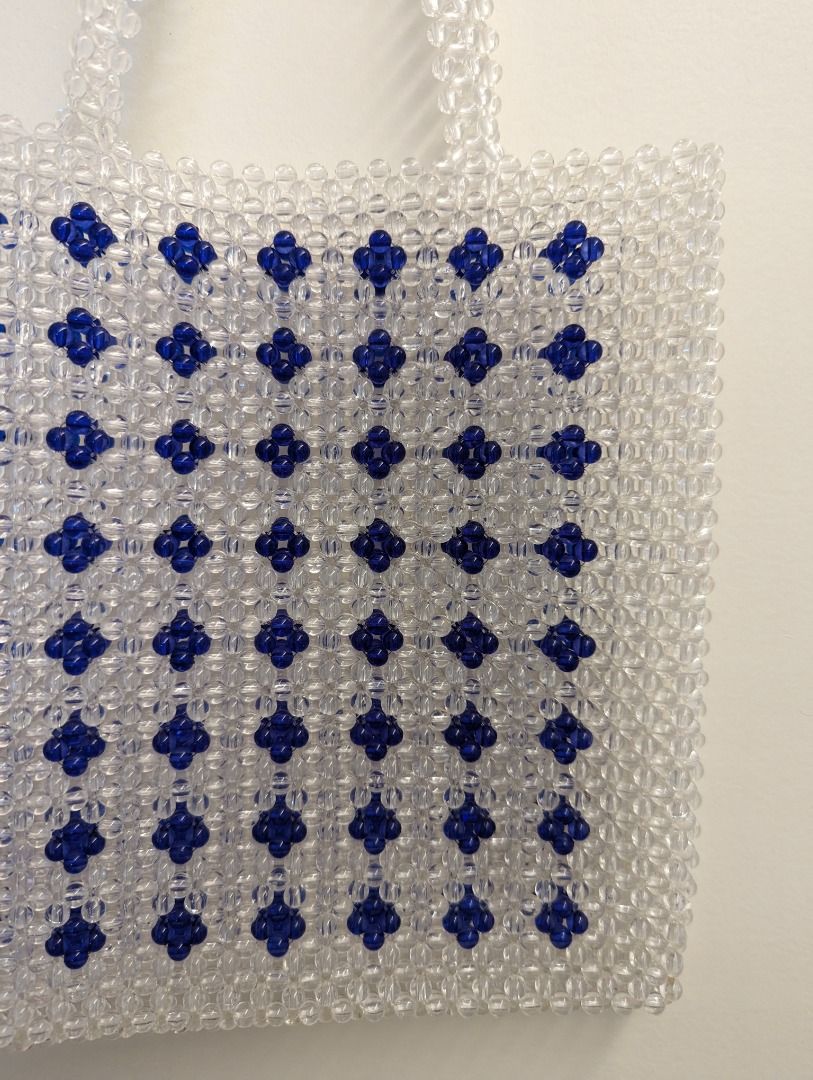 Seek the Uniq Beaded Bag (Category: Purses & Pouches) located in Pasig City. Submitted by ineedclosetspacepls (Listing ID 1242381494, Image 2). Description: Bought for P2,750.