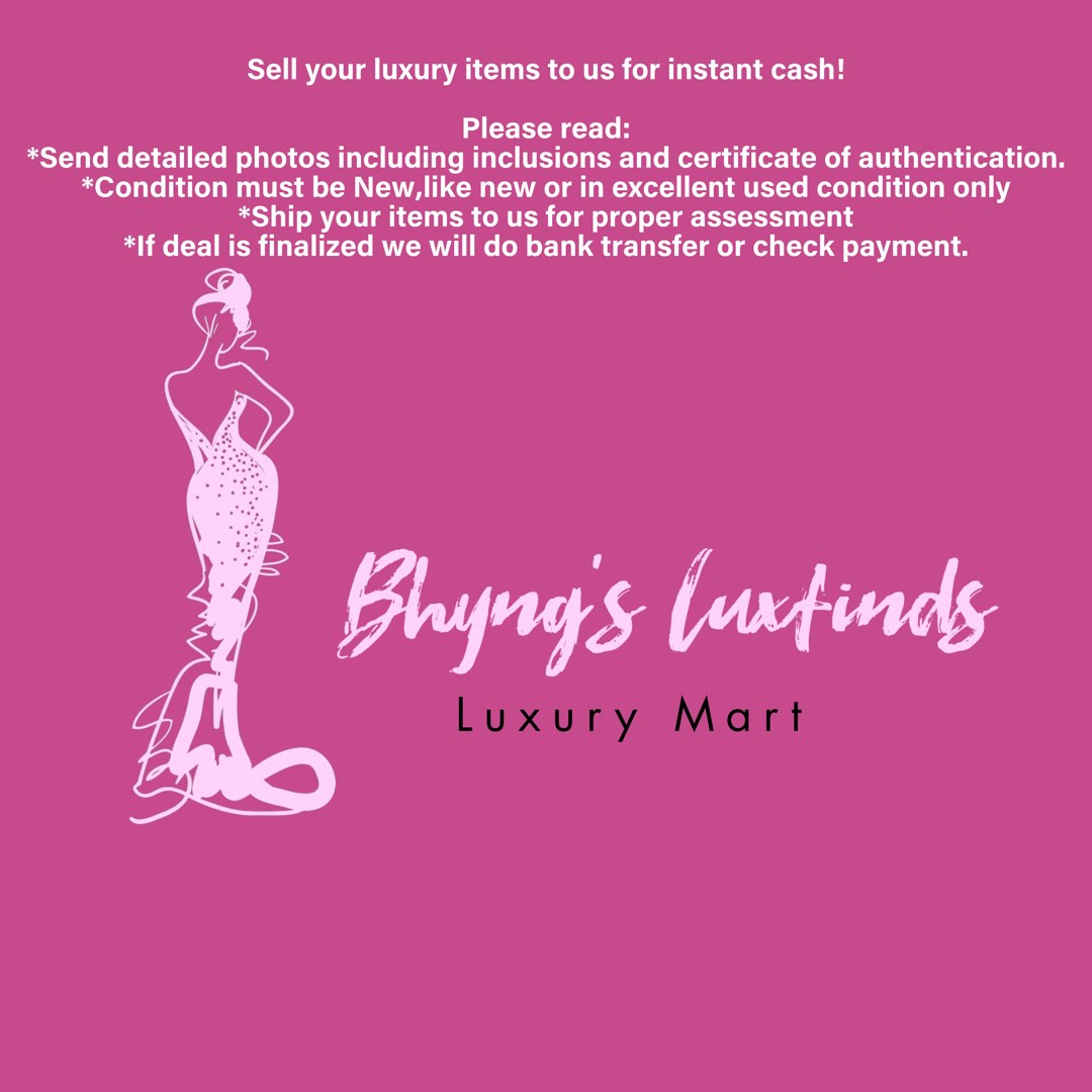 Sell your luxury items to us for instant cash, Announcements on Carousell