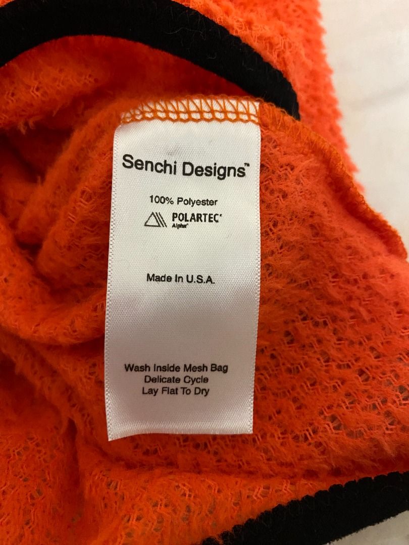Senchi Design 'LARK' ALPHA  CREWNECK W/ HALF ZIP Size S, 男裝