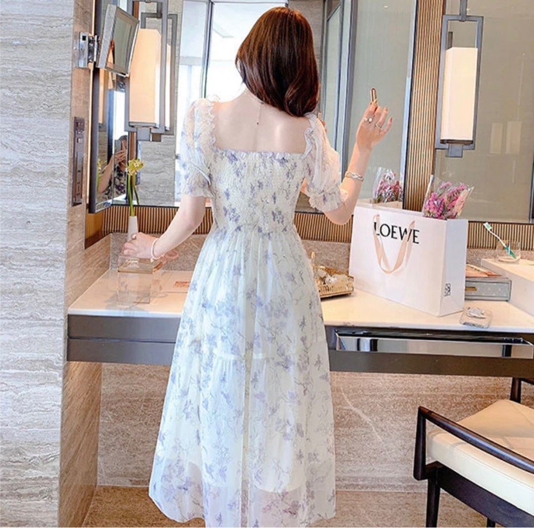White chiffon hotsell cocktail dress
