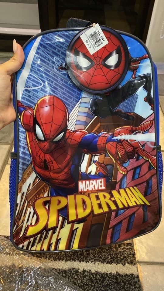Asera Birthday Return Gifts Sling Bag/Picnic Bag Spiderman Theme Bags for  Kids (1 Pc)