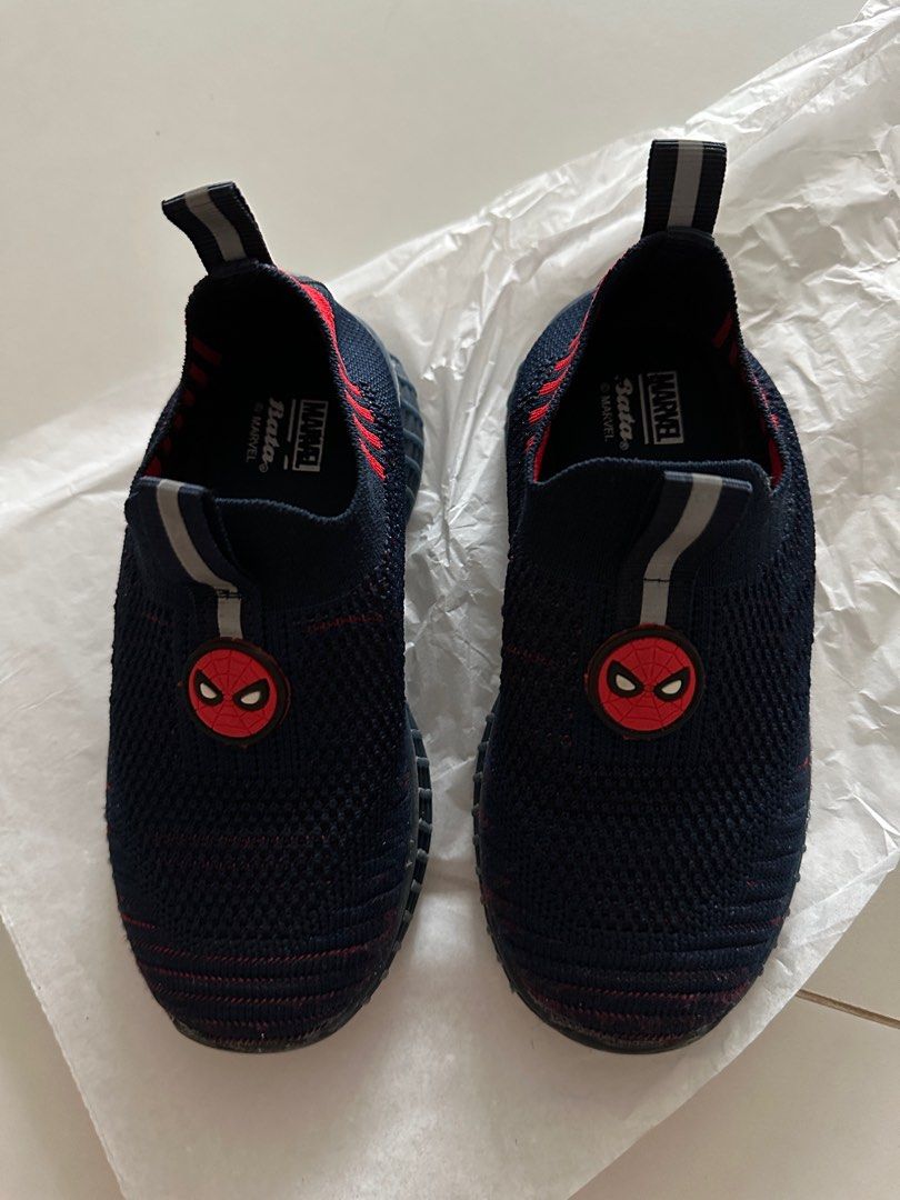 Spiderman marvel kids shoes Bata size 9