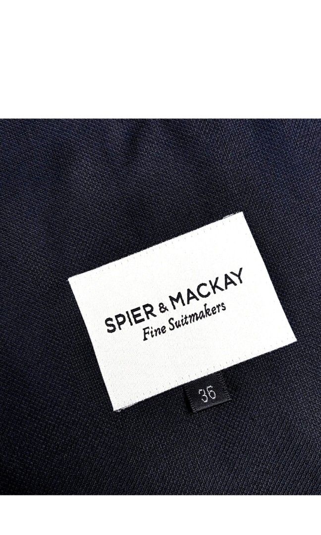 Sport coat, blazer by Spier & Mackay (Category: Coats, Jackets and Outerwear) located in Baguio. Submitted by Th0p7 (Listing ID 1242416872, Image 3). Description: SPIER & MACKAY ® 36R Nailhead Lightweight Sport Coat Navy Blue SLIM Spier and Mackay is a Canadian menswear brand known for its well-crafted and affordable suits and versatile clothing, striking a balance between quality and value. They offer a range of fabrics and have a presence in bo