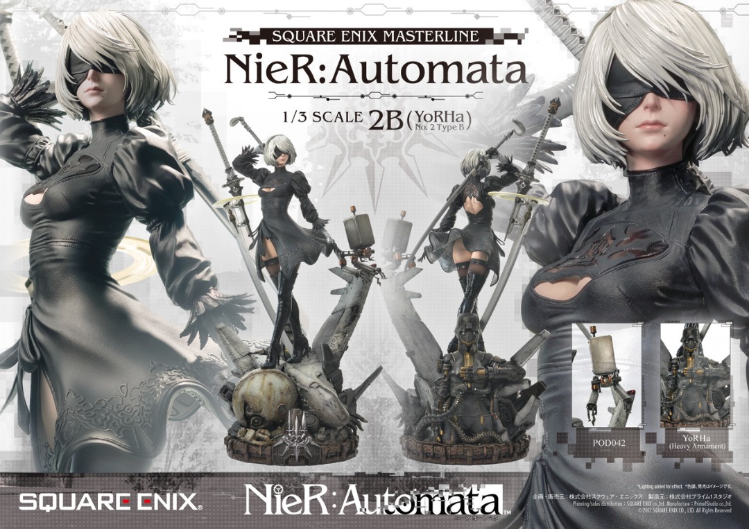 Prime 1 Studio SQUARE ENIX MASTERLINE NieRAutomata 1/3 Scale 2B