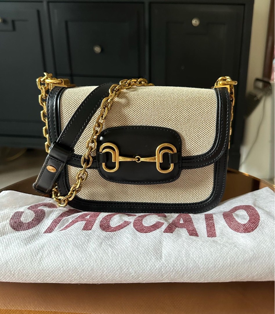 STACCATO GUCCI HORSEBIT LOOK’s LIKE, Fesyen Wanita, Tas & Dompet di Carousell