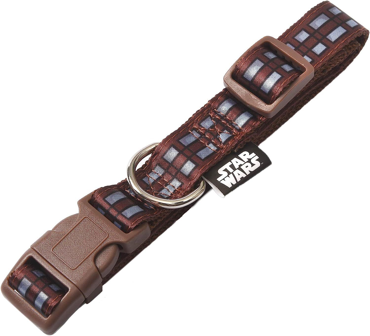 Star Wars Chewbacca Large Dog Collar Brown and Black Large Size