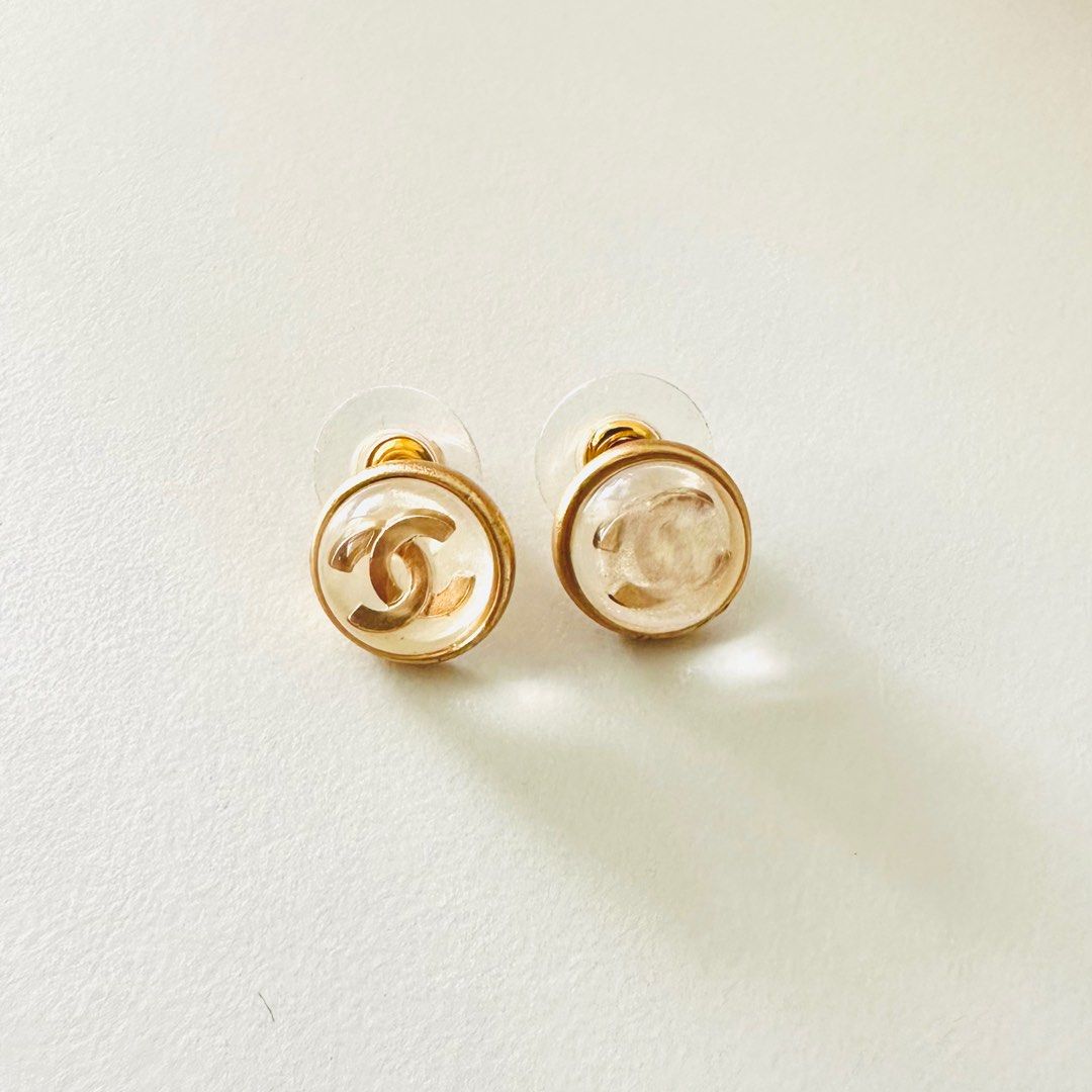 Cc gold hotsell earrings